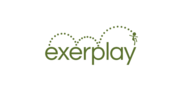 Sponsor logo logo exerplay logo leaf solid green