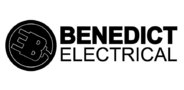 Sponsor logo benedict electrical logo black digital