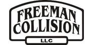 Sponsor logo freeman collision logo  banner sponsor