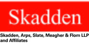 Sponsor logo skadden
