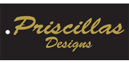 Sponsor logo priscillas designs hang tag