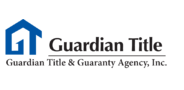 Sponsor logo guardian title logo with tagline